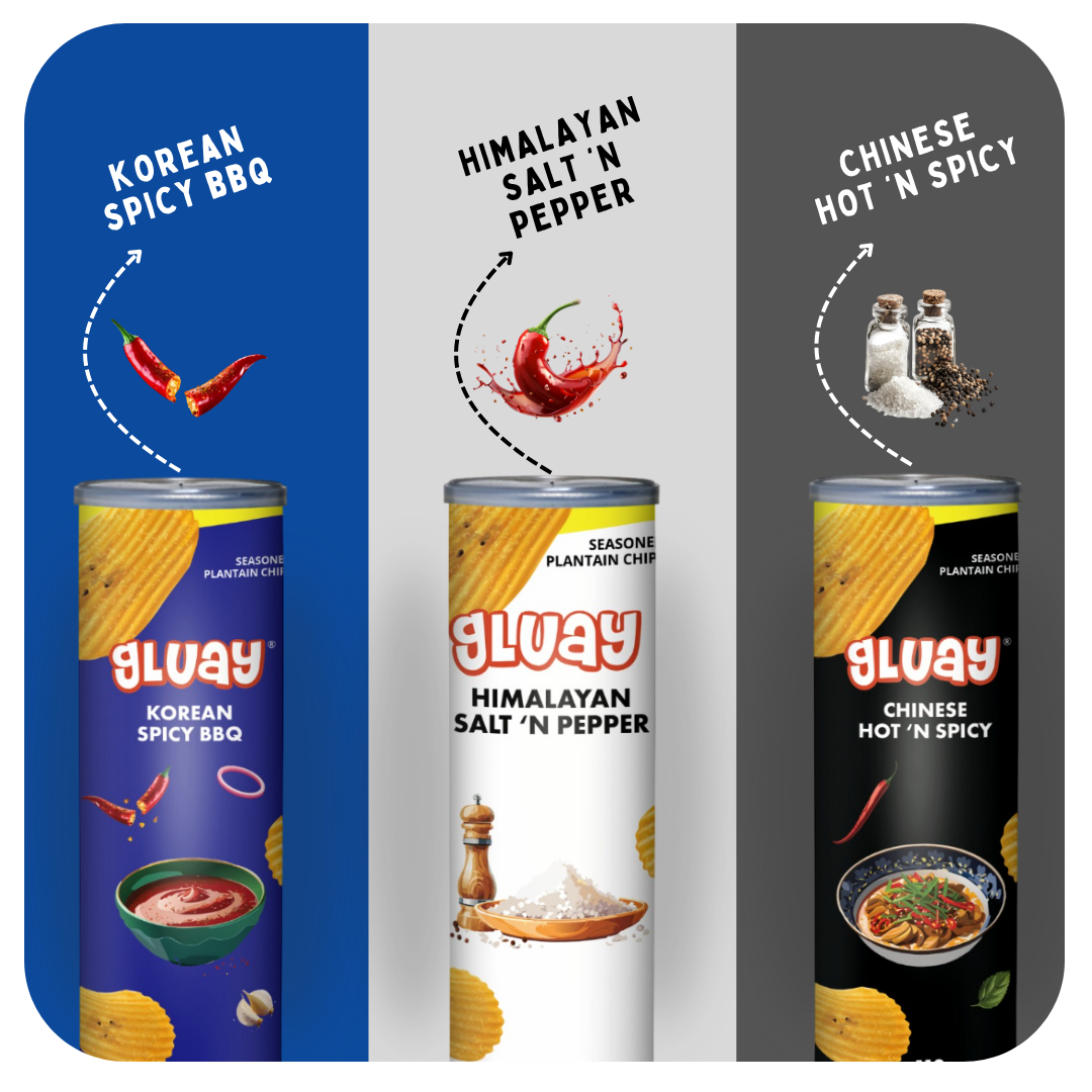 Gluay Spice Carnival | 110g x 3 Can pack