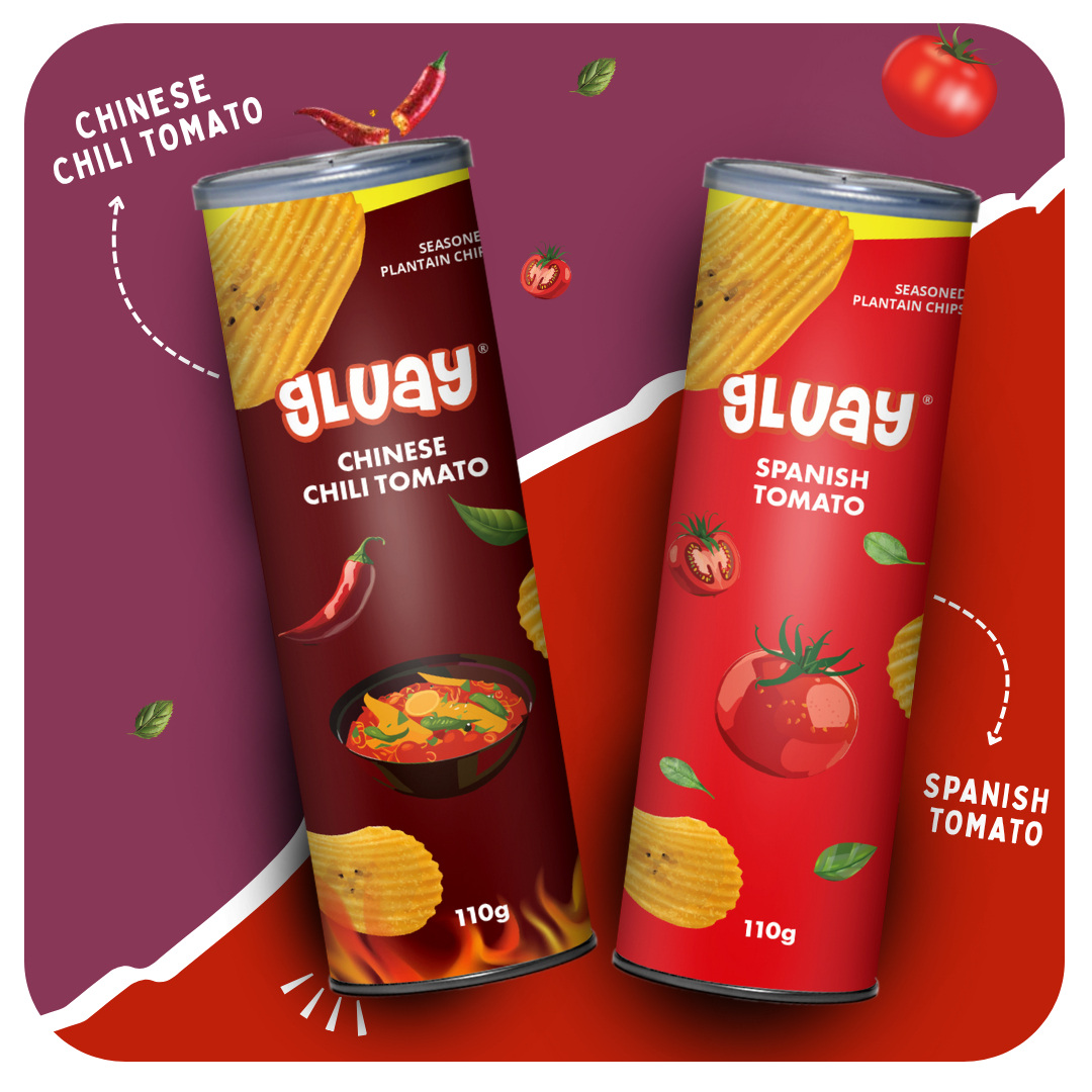 Gluay Tangy Tomato Duo | 110g x 2 Can pack
