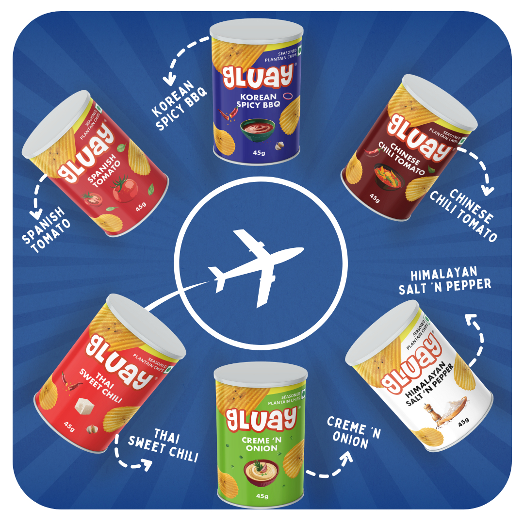 Gluay World Tour Taster | 45g x 6 Can Pack